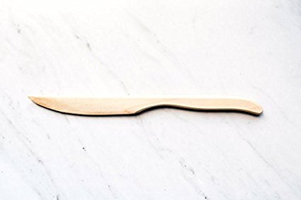 Handcrafted in Canada, Wood Cheese Spreader Knife, Smooth, Non-Toxic Finish, Natural And Organic Kitchen, For Meat & Veggie Prep, Serve Bread, Crackers & Cheese, Cocktail Bar Board (Maple)