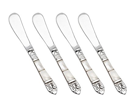 Godinger 4 PC. MOTHER OF PEARL SPREADER