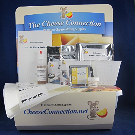 Goat, Chevre, Fromage Blanc Cheese Kit-Valencay Cheese Molds