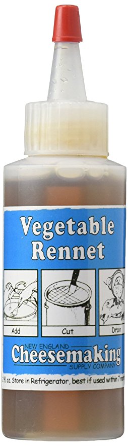 New England Cheesemaking Liquid Vegetable Rennet, 2 oz.