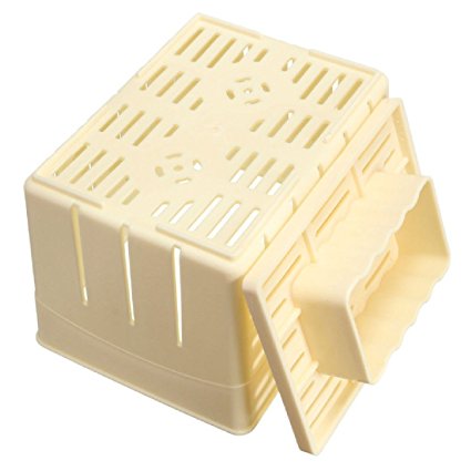 WHOSEE Plastic Tofu Maker DIY Soy Pressing Mould Box Press Mold Kit Set