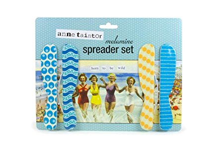 Anne Taintor Cheese Butter Spreader Set - Born To Be Wild